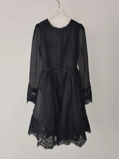 NWOT $1800 Zimmerman HYPNOTIC LACE TRIM MINI DRESS XL size original price 1750$