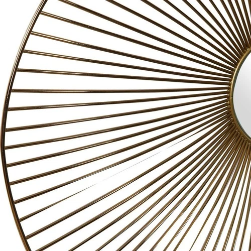 UTTERMOST 04182 AVARIE GOLD METAL WALL ART ORGANIC CURVES WITH RADIATING SPOKES - Picture 4 of 5