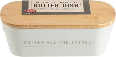 Butter Dish with Lid, x 2.5, Meline