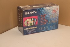 10 PACK Sony HF 60 Minute C60 Audio Cassette Tapes Type I Normal Bias NOS Sealed