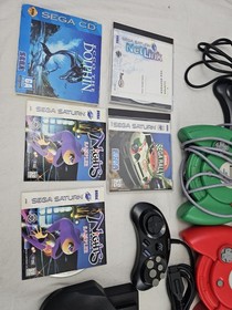 LOT SEGA SATURN DREAMCAST CONSOLES CONTROLLERS GAMES MEMORY CARDS & ACCESSORIES