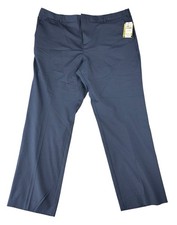 NEW Perry Ellis Mens Modern-Fit Resolution Dress Pants Blue Size 42x30 NWT