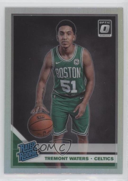 2019-20 Panini Donruss Optic Rated Rookie Holo Prizm Tremont Waters #185 0b0