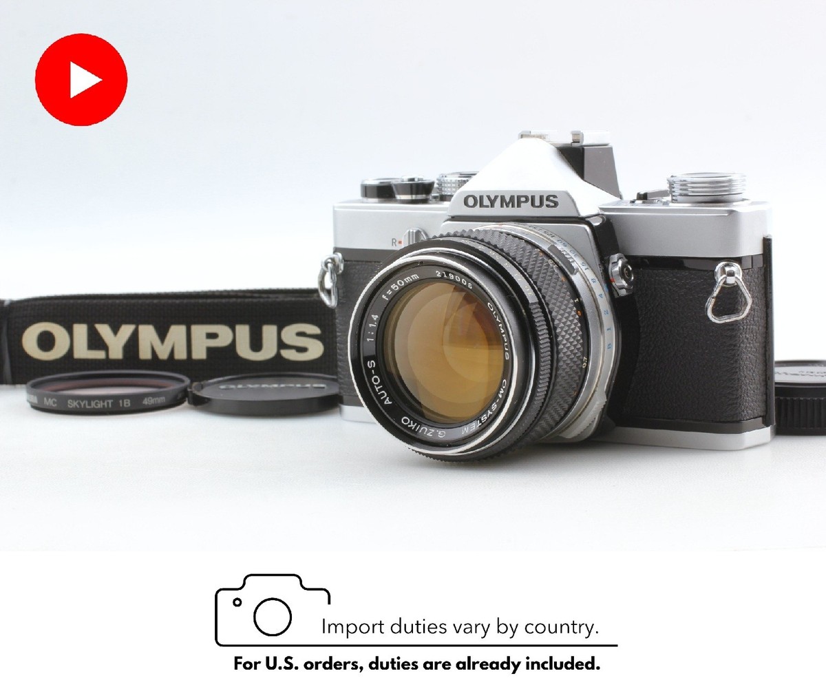 フィルムカメラ Olympus OM-1 + Lens f50mm Amazon.com : Chrome Olympus OM-1 OM1 SLR Film Camera with Olympus