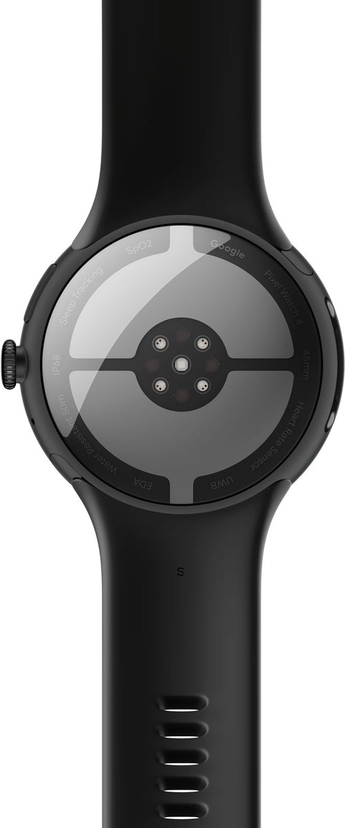Google - Pixel Watch 4 (45mm) - Wi-Fi - Matte Black Case