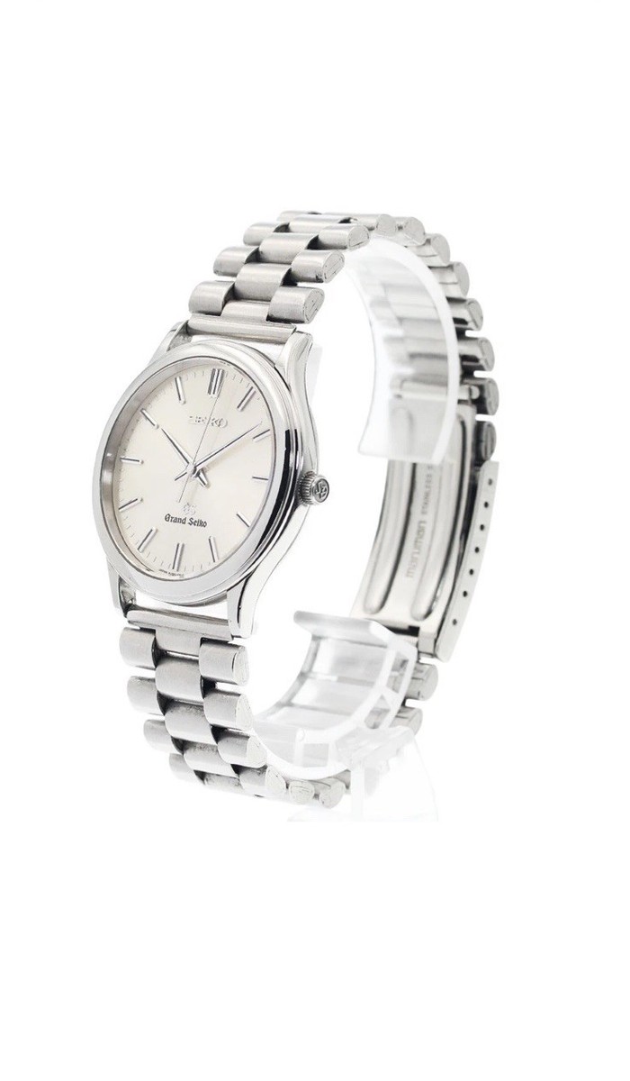 SEIKO Grand Seiko SBGF015/8J55-0A10 Silver Dial Quartz Watch 34mm