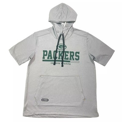 NFL Green Bay Packers Downtime Men's Short Sleeve Hoodie, Small