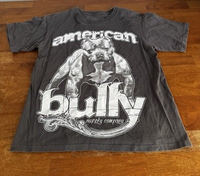 american bully dog shirt Men's Medium Gray 