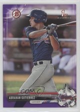 2017 Bowman Prospects Purple 73/250 Abrahan Gutierrez #BP78 mp7