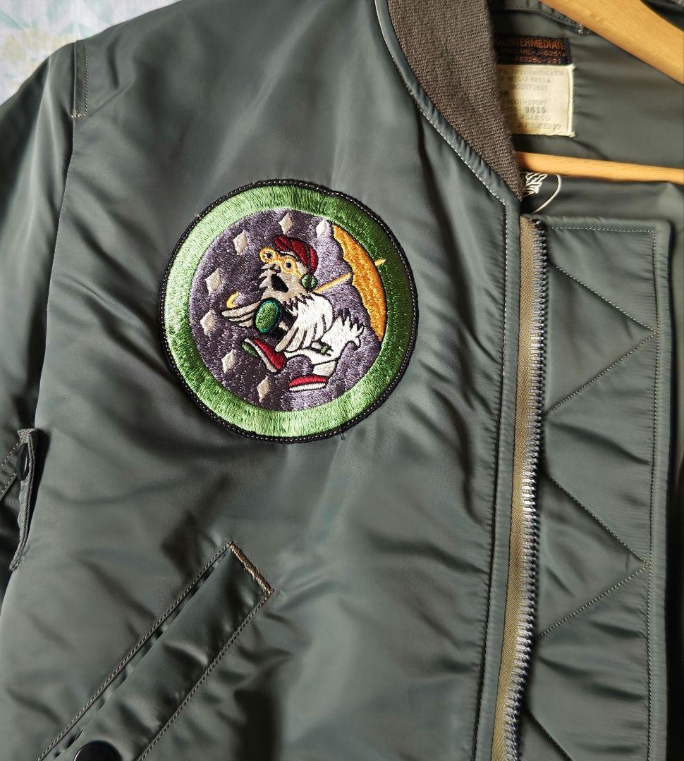 BUZZ RICKSON'S FRANKENBERG Patch MA-1 B-150 Jacke… - image 4