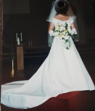 wedding dress size 10 ivory