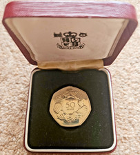 1973 EEC 50p FIFTY PENCE COIN CASED