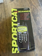 Uniden Sportcat SC180 Racing/Sports Scanner 100 Channels w/ Charger Manual
