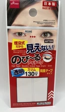Double Eyelid Tape 130pcs Slim Transparent Type (Flat rate after first)