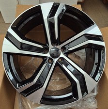 4 x 21" VOLVO XC60 2008-2026 GLOSS BLACK/MACHINED VOLVO 4 DESIGN 9J ALLOYS