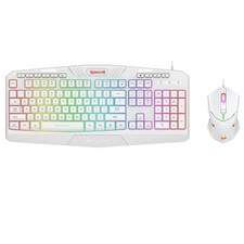 Redragon S101W-1 Wired Keyboard Mouse Combo,RGB Backlit Keyboard,US Layout Mouse