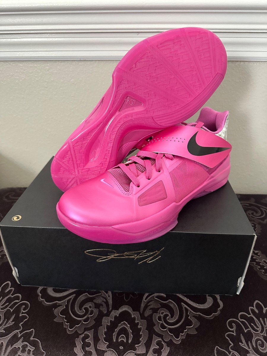 Men's Nike Zoom KD 4 Aunt Pearl 2024 Pink HF9098-600 Size 6,6.5,9