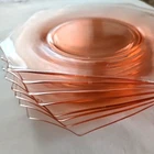 8 Pink Depression Glass Octagonal Salad Plates 8" Fostoria or Hazel Atlas Vintag