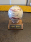 Barry Bonds Autographed NL Official Baseball With Cert Of Authenticity