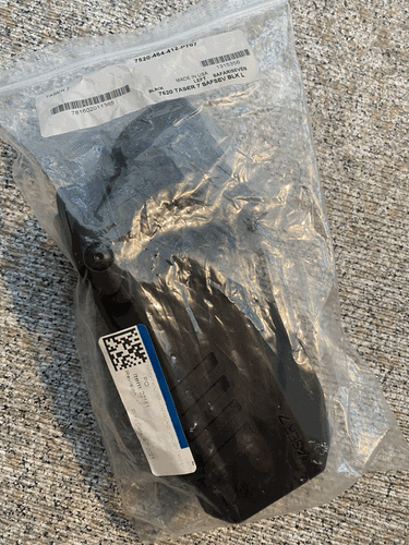 NEW! SafariLand Taser 7 Left Hand BLK Holster 7520-464-411 P707 w Cartridge clip - Picture 2 of 11