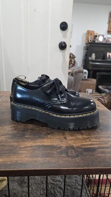 Dr. Martens Audrick Platform Shoes   Black | US 8 / EU 39