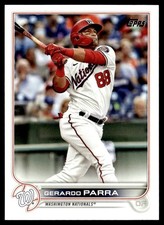 2022 Topps Gerardo Parra Washington Nationals #583