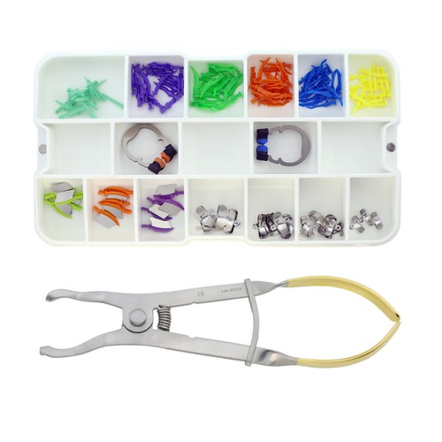 Dental Sectional Matrix System Bands Retaining Rings Wedges Forceps Palodent V3 - Picture 3 of 44