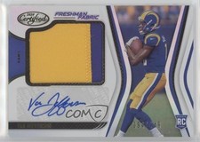 2020 Certified Freshman Fabric Mirror Signatures 94/449 Van Jefferson Auto 10k8