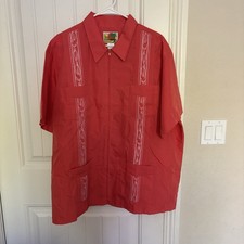 guayabera shirt for men linen 2xl