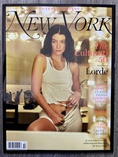 NEW YORK MAGAZINE -  DECEMBER 1-14, 2025 - LORDE - BRAND NEW