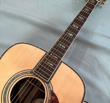 Must-Have Acoustic Guitar with pickup D45 style Hollow spruce Body Ship from US
