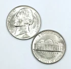 1953 D UNCIRCULATED JEFFERSON NICKEL CHOICE TO GEM BU