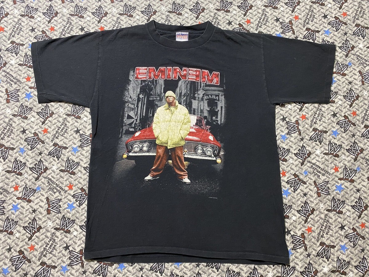 Eminem Marshall Mathers LP Vintage Rap Tee M T-Shirt Dated 2000 | eBay
