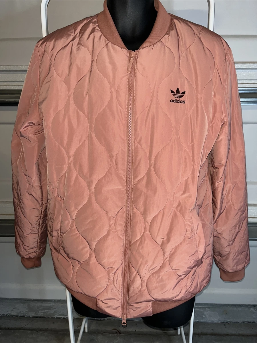 Adidas quilted hotsell jacket
