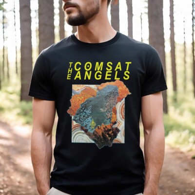 The Comsat Angels Full Size 100% Cotton  Gift For Fan T-shirt BT1086