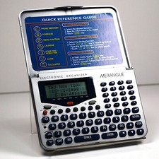 Working Merangue Electronic Personal Organizer 64KB Cleaned Sanitized Gift Bag