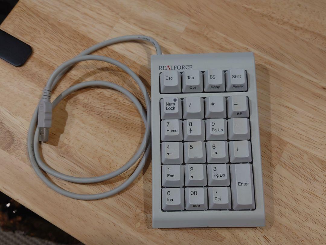 Topre Realforce 23U テンキー - 周辺機器