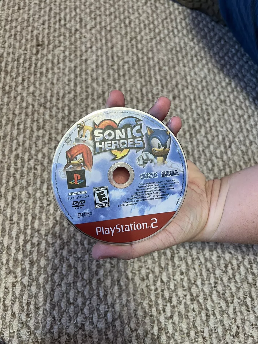 Sonic games (PlayStation 2) PS2 TESTED