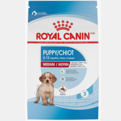 Royal Canin Medium Puppy Dry Food, 30 lbs.