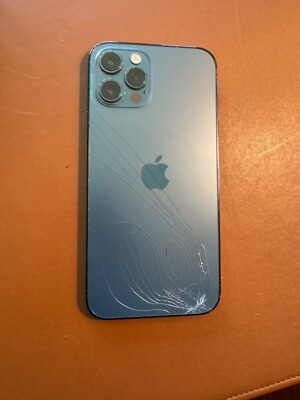 Apple iPhone 12 Pro - 128 GB - Pacific Blue (AT&T) for sale online