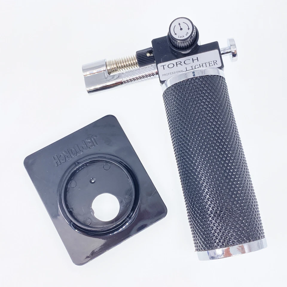 Microtocha de solda butano para laboratório odontológico gás ignição piezoelétrica sem gás - Imagem 3 de 4