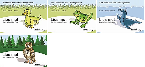 Thumbnail - Lies Mal 7 U 1, 2, 3 Eule, Ente, Frosch, Robbe
