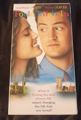 Fools Rush In (VHS  1997) Matthew Perry, Salma Hayek