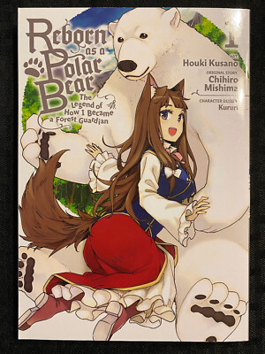 Reborn As A Polar Bear Vol 1 Manga   Fantasy English Chihiro Mishima
