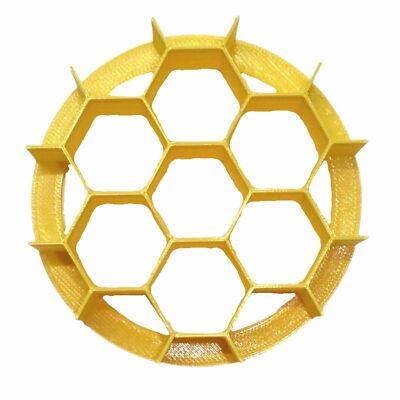 HONEYCOMB DESIGN PATTERN CONCHA CUTTER MEXICAN SWEET BREAD STAMP MADE USA PR4626