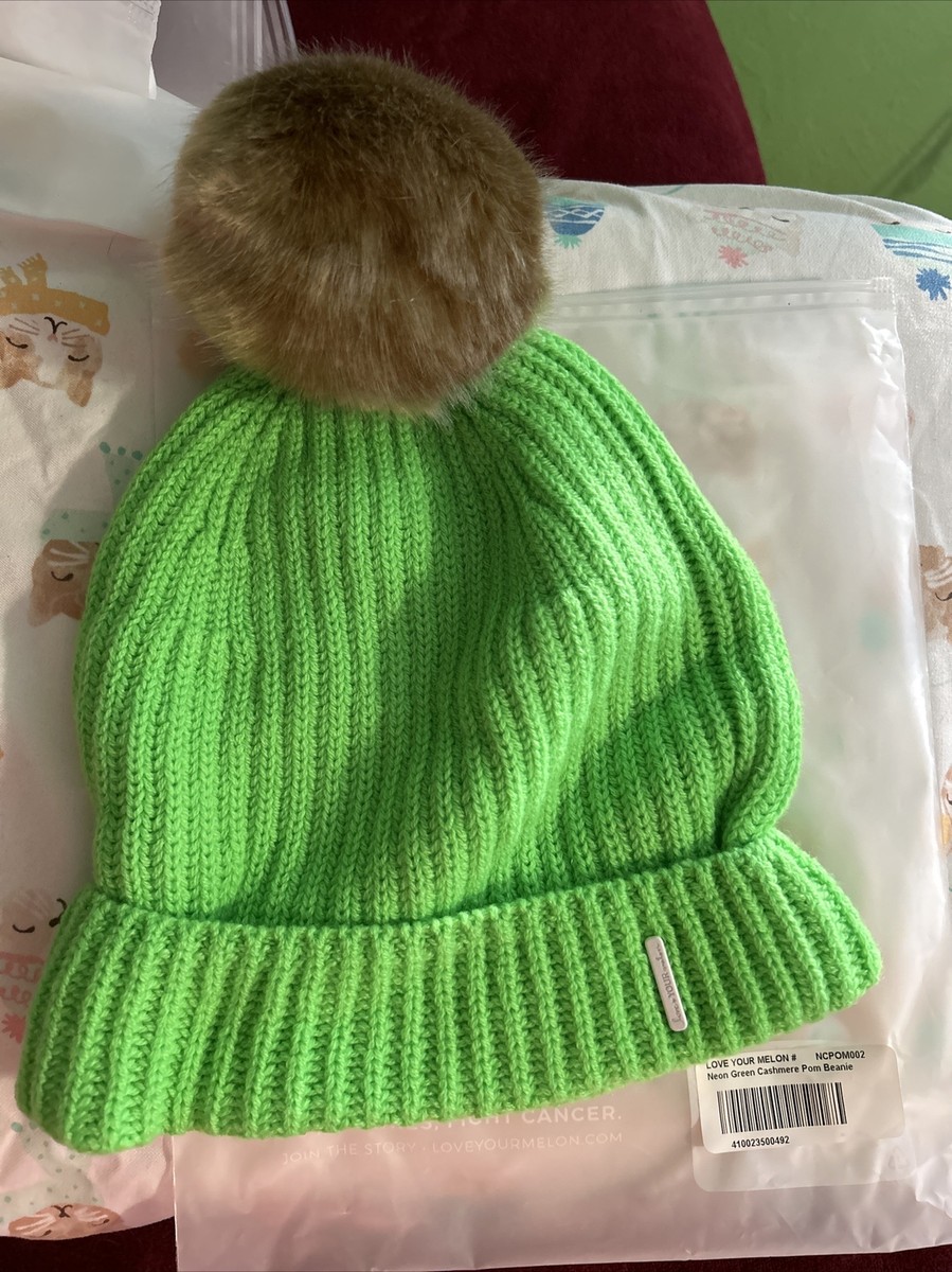 Love Your Melon cashmere hat Love Your Melon: Signature Beanie — Cafe Latte main image 3