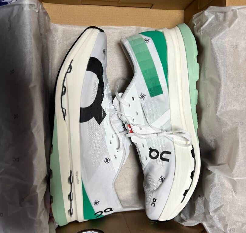 On Cloudboom Echo 3 Undyed-White Mint 3MD10591105 Speedboard Men's