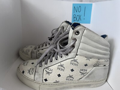 mcm girls sneakers, made In Italy, Full Leather, Size No Box  Included