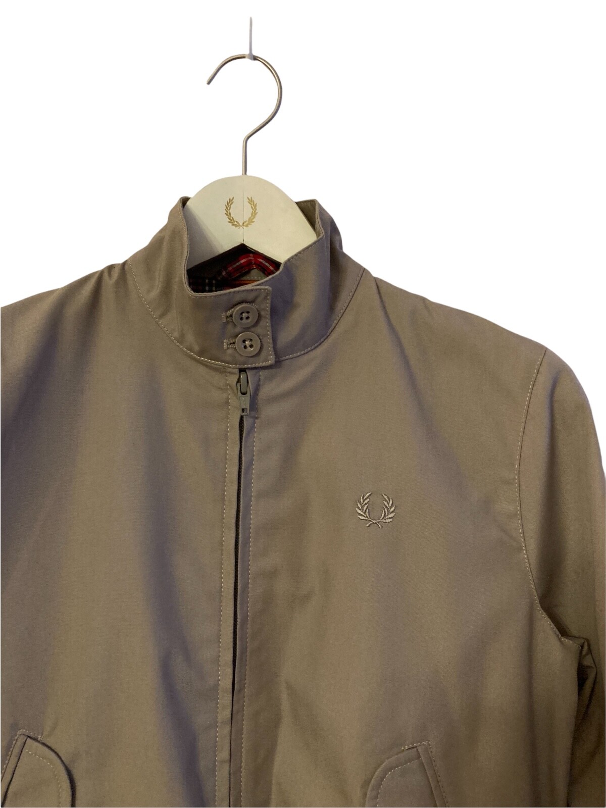 FRED PERRY REISSUES Fred Perry Made in England Stone Harrington Jacket UK 8 image 5
