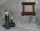 Playmobil 3666 Castle Parts RAILING SMALL BROWN Kings Medieval Knights Vintage